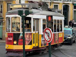 Strassenbahn in Lissabon